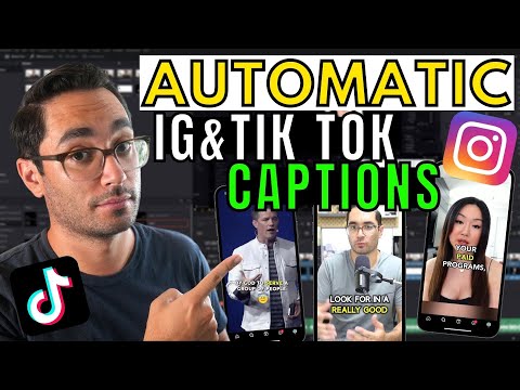 HOW TO: AUTOMATIC INSTAGRAM & TIK TOK CAPTIONS (10X YOUR VIEWS!) [Video]