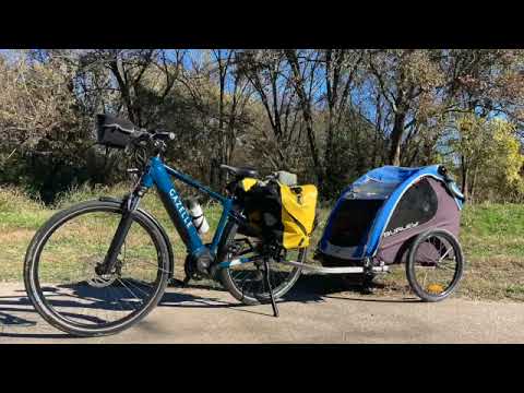 Grocery Shopping by Bicycle For The 1st Time [Video]