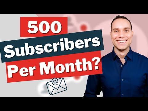 Grow Your Email List (And Make Sales) | Best Marketing Strategy For Beginners [Video]