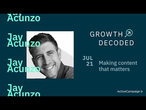 Make Content That Matters (feat. Jay Acunzo!) [Video]