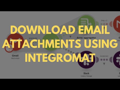 Download Email Attachments And Organize In Airtable Using Integromat/Make [Video]