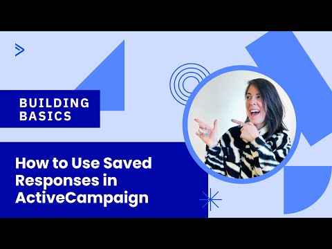 How to build “Saved Response” 1to1 email templates in your ActiveCampaign Deals CRM [Video]