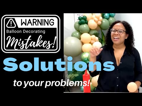 Balloon Decorating Mistakes – Tips and Tricks for Balloon Business 2022 [Video]
