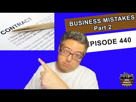 What are the 3 Biggest Mistakes in Starting a Business? [Video]