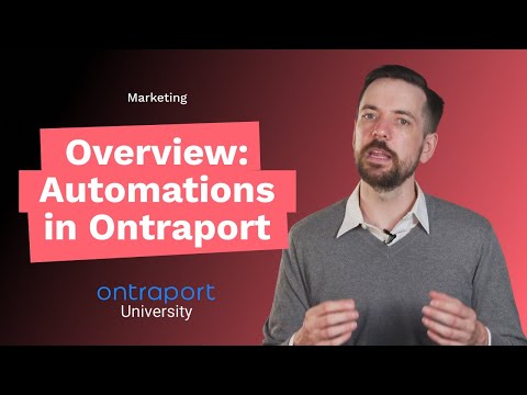 How digital marketing automation works in Ontraport [Video]