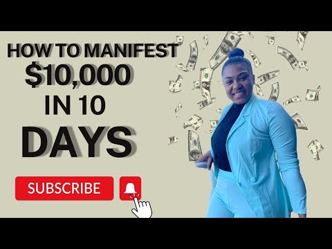 How to REMOVE MONEY BLOCKS  l  HOW I MANIFESTED $10,000 IN 10 DAYS [Video]