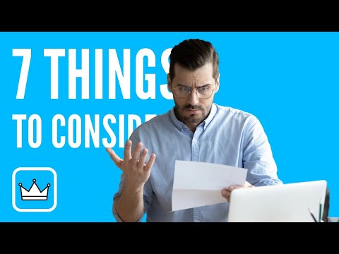 7 Things to Consider Before Starting a Business ! [Video]