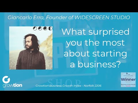 WIDESCREEN STUDIO – What surprised you the most about starting a business? [Video]