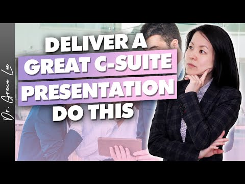 3 Strategies to Ace Your Presentations to C-Suite – Executive Coaching [Video]