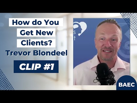 How do you present coaching to a new client? Trevor Blondeel |  Clip #1 [Video]