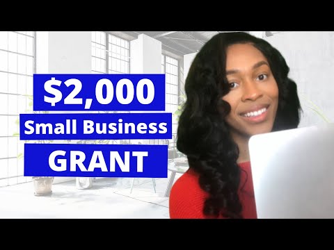$2,000 Small Business Grant 2022 [Video]