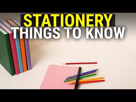 10 Crucial Things to Know When Starting a Stationery Business [Video]