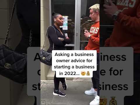 ASKING A BUSINESS OWNER ADVICE FOR STARTING A BUSINESS IN 2022 🤯💰#businessstartup #shorts [Video]