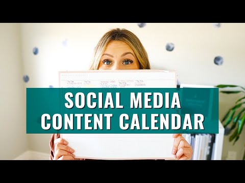 How I organize my social media content [Video]