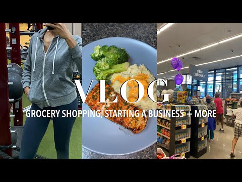 VLOG: GROCERY SHOPPING, STARTING A BUSINESS + MORE | SHOGLIZZY [Video]