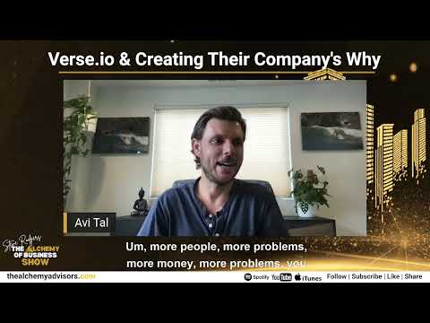 Verse.io & Creating Their Company’s “Why” – David Tal & Avi Tal [Video]
