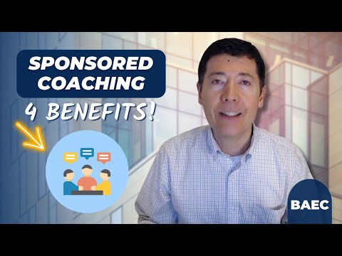 Why I Prefer Sponsored Coaching As An Executive Coach – 4 Benefits of Sponsored Coaching [Video]