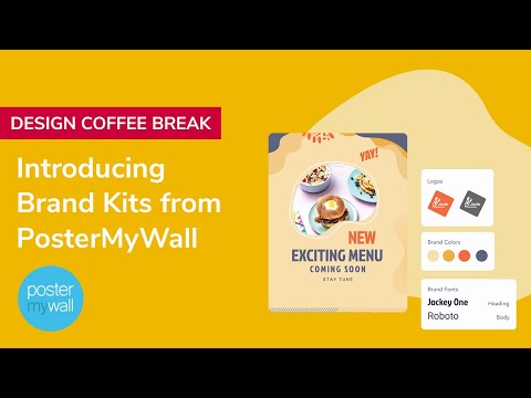 Introducing Brand Kits from PosterMyWall | Branding Guide [Video]