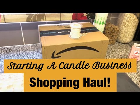 Starting A Business | Vlog 1 | Candle Business Shopping Haul [Video]