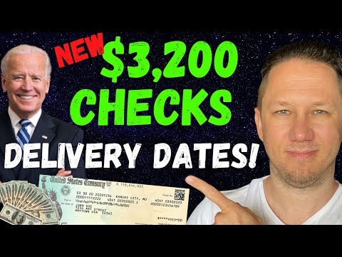 $3,200 New Stimulus Checks Delivery Dates! + Major News! [Video]