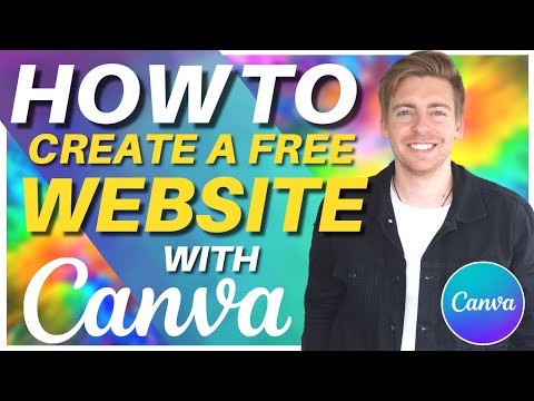 How To Create A Free Website with Canva in Minutes! [Video]