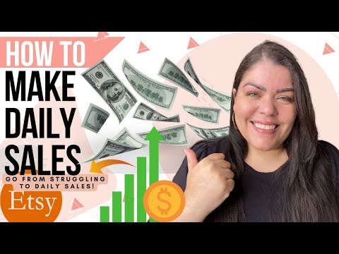 How To Make Daily Sales On Etsy Even In Saturated Niche | Increase Etsy Sales | Make Money On Etsy [Video]