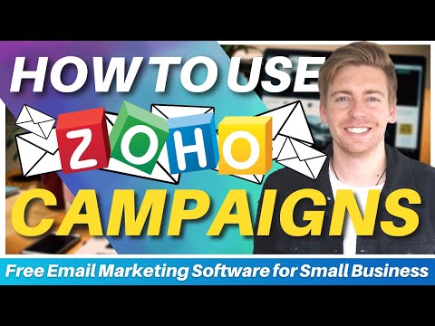 How To Use Zoho Campaigns | Free Email Marketing Software for Small Business [Video]