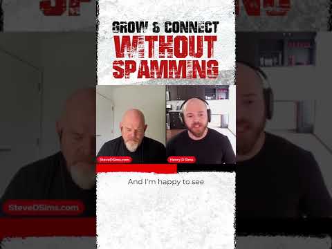 Grow & Connect without Spamming #branding #marketing #businessadvice [Video]
