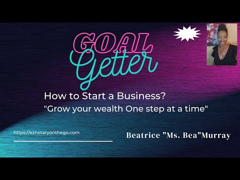 How to start a Business?  How to start a Mobile Notary Business!    Ways to Make extra Income! [Video]