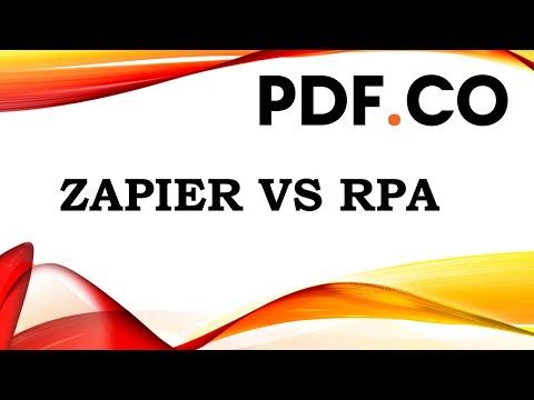 Zapier vs RPA – Compare Business Automation Platforms [Video]