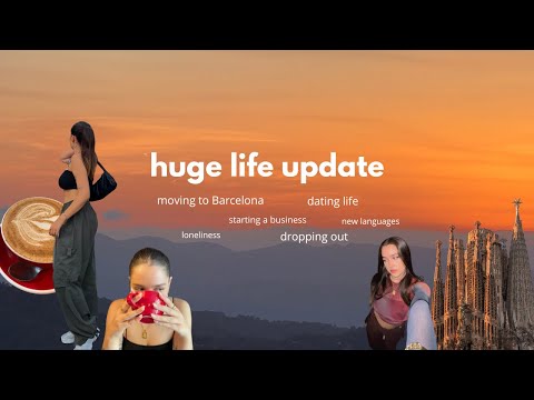 huge life updates 🌿 moving countries, dropping out, new languages, feeling lonely [Video]