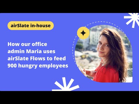 Automating Office Administration with Maria from airSlate [Video]