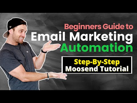 Moosend Tutorial ✅ Full Step-By-Step Email Marketing Automation [Video]