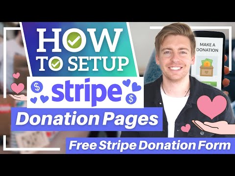 How To Create A Donation Form in Minutes for FREE! | Stripe Donation Landing Page [Video]