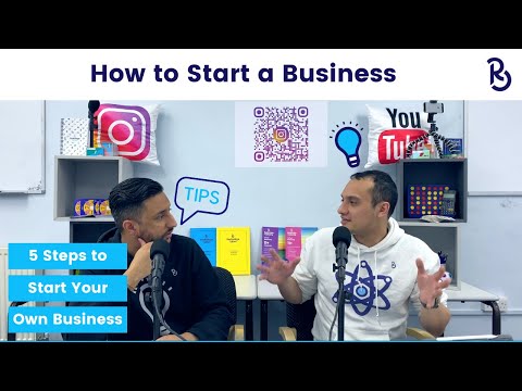 5 Steps for Anyone Starting A Business [Video]