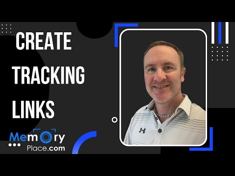 MemoryPlace How to create a tracking link [Video]