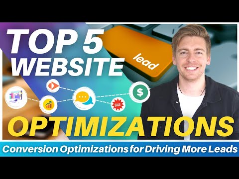 5 Simple Website Optimizations For Driving More Leads | Lead Generation Tips [Video]