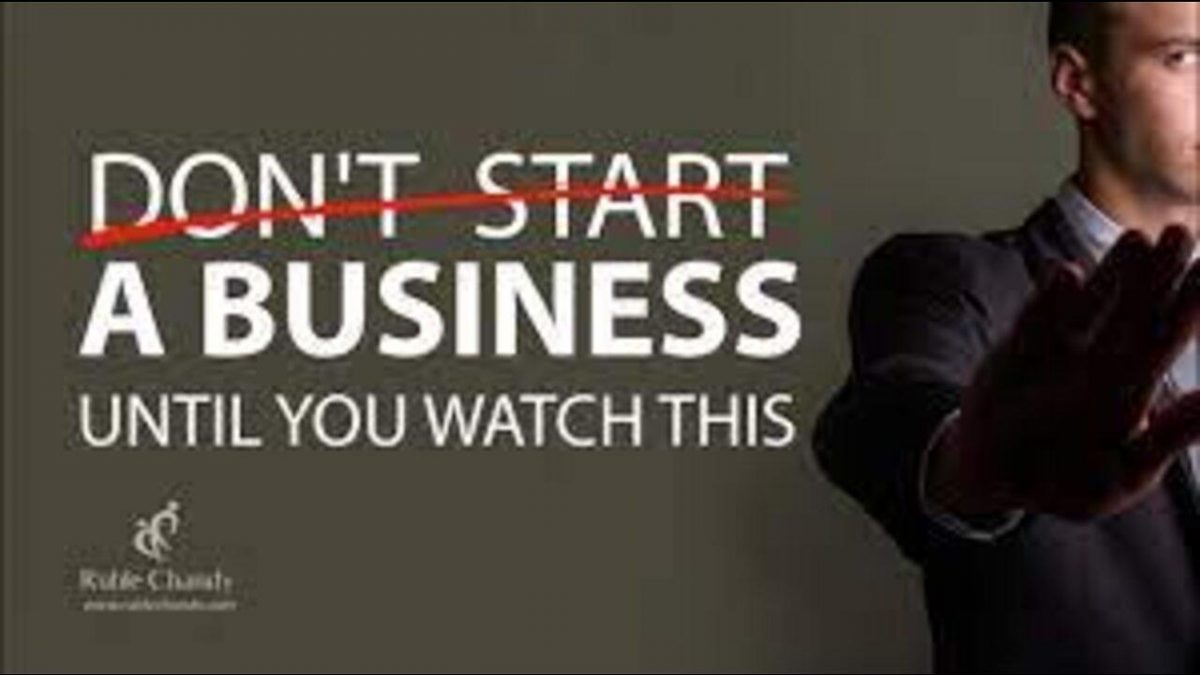 Dont Start A Business Until You Watch This [Video]