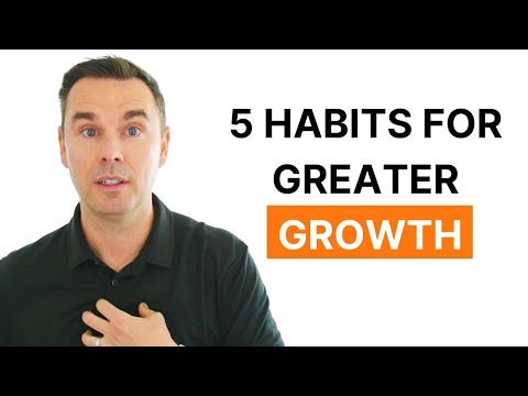5. HABITS to Adopt for Greater Growth! (1-hour class) [Video]