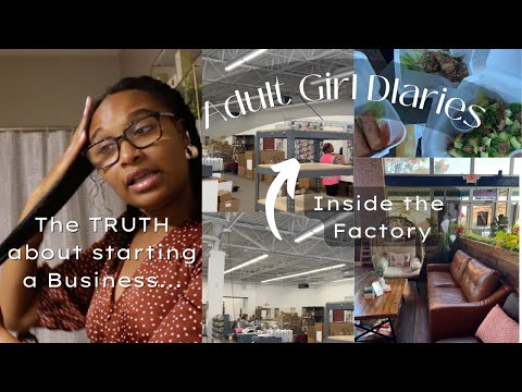 Hair Update, Starting a Business BTS, on Site Supplier Meeting | Adult Girl Diaries [Video]