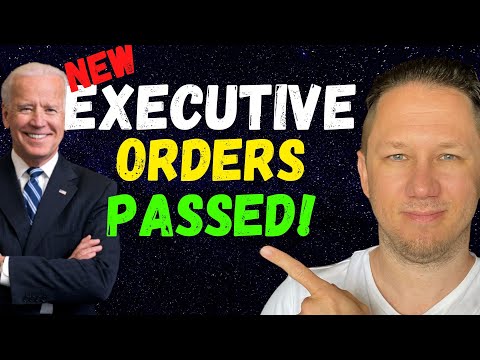 NEW Executive Orders PASSED! Important for MILLIONS of People! [Video]
