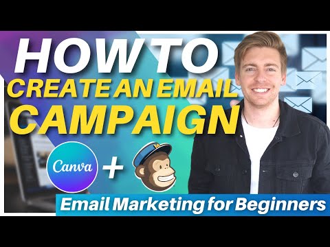 How To Create A Free Email Campaign in Canva | Email Marketing for Beginners [Video]