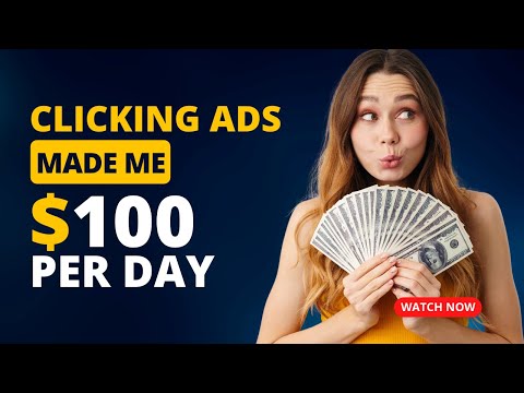 Clicking Ads Made Me $100 Day (Make Money Online) [Video]