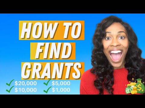 How To Find Grants & Free Money Online (MASTERCLASS) [Video]