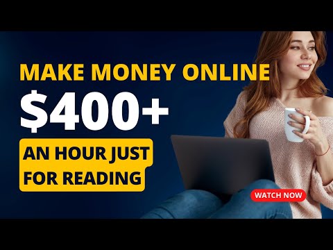 Make Money Online for Beginners Earn $100 to $400 per Hour Just Reading in One Hour [Video]