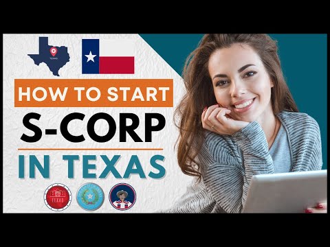 How to Start & Setup a S-Corporation in TEXAS (Step By Step Online) | Incorporate S-Corp in Texas [Video]