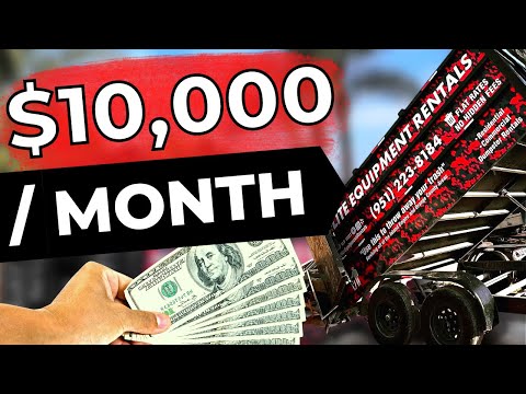 How I Make Money With 4 Dump Trailers | $10,000 [Video]