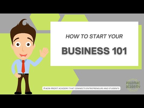 How to Start a Business 101 | Potomac Academy [Video]