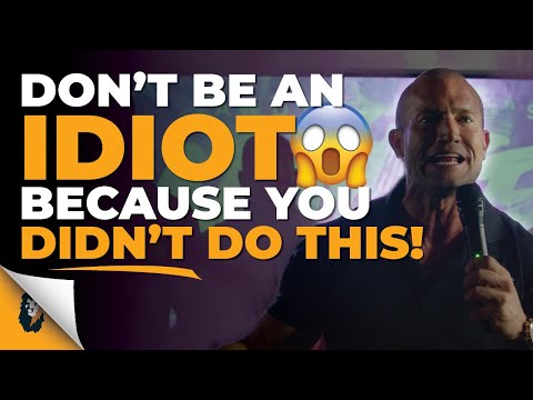 Sales Training // Don’t Be an Idiot Because You DIDN’T Do This // Andy Elliott [Video]