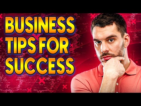 Business Tips For Success 🏆 How To Start A Business From Scratch [Video]